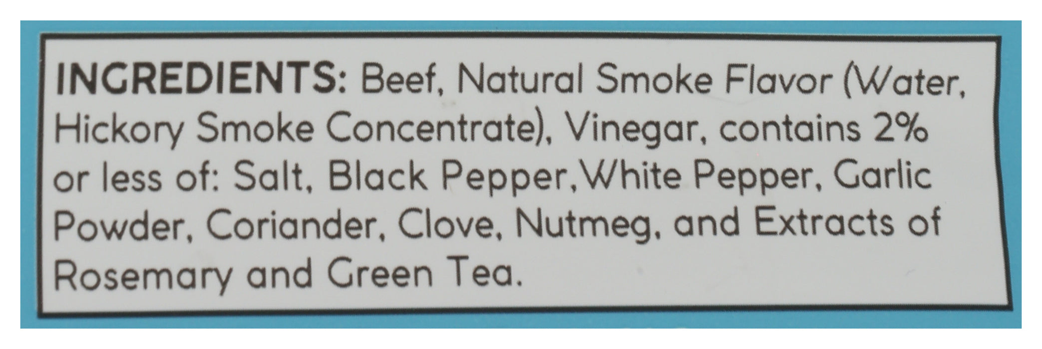 Thinly Sliced Steak, Hickory, GF, 2 oz