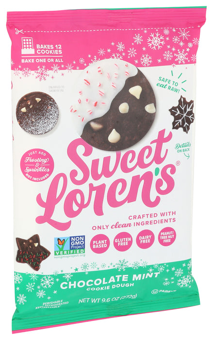 Chocolate Mint Cookie Dough, GF, 9.6 oz