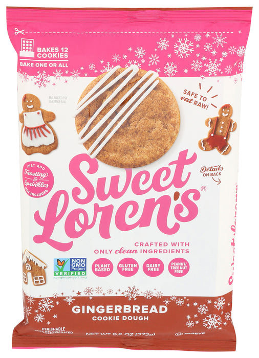 Gingerbread Cookie Dough, GF, 9.6 oz