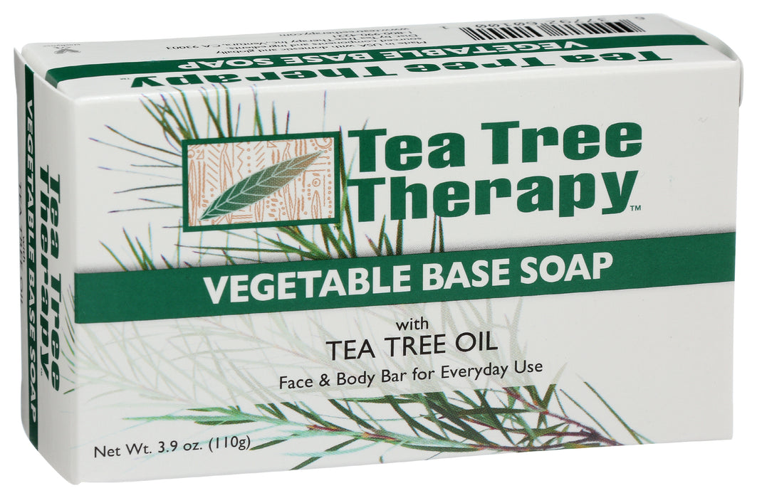 Vegetable Base Bar Soap w/ Tea Tree, 3.9 oz