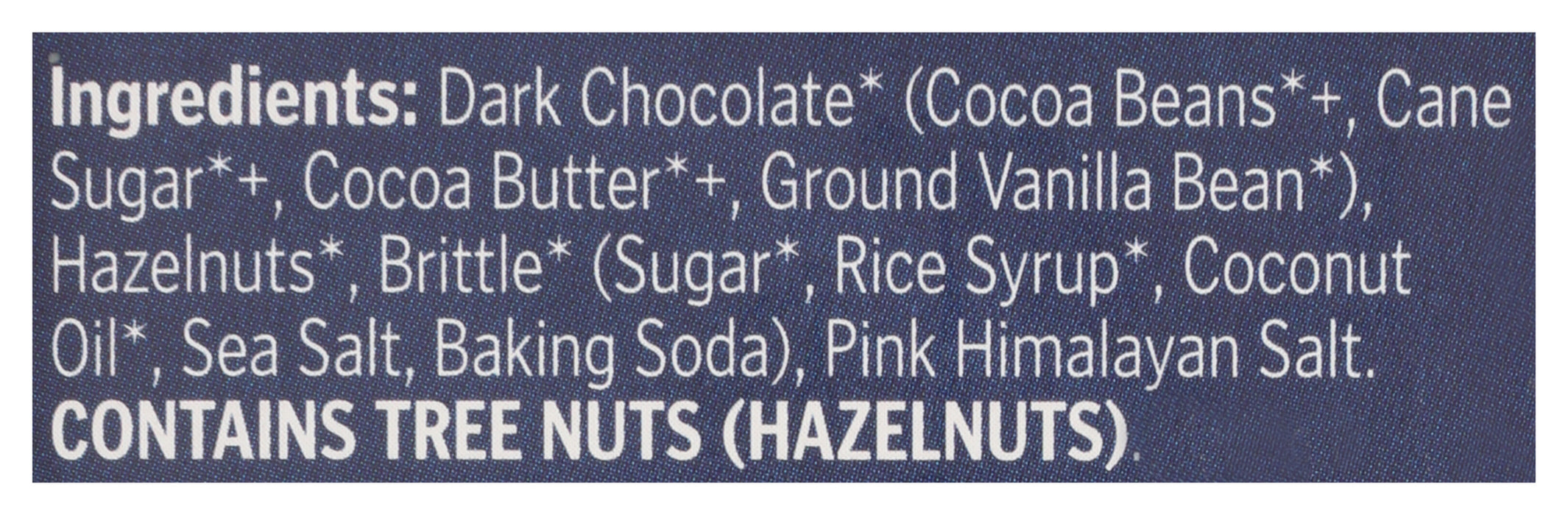 Nutcracker Brittle, 55% Dark Chocolate, Org GF, 2.8 oz