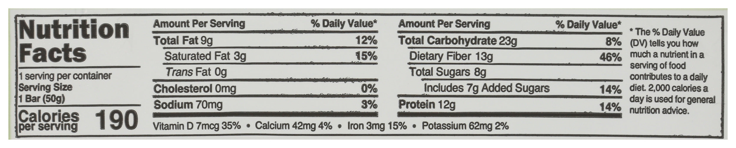 Key Lime Protein Bar, GF, 1.76 oz