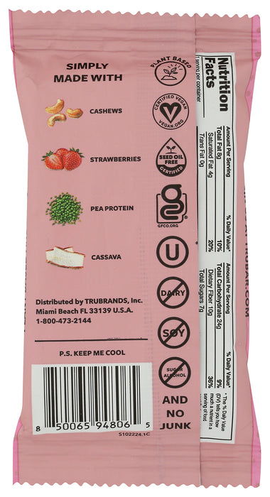 Strawberry Protein Bar, GF, 1.76 oz