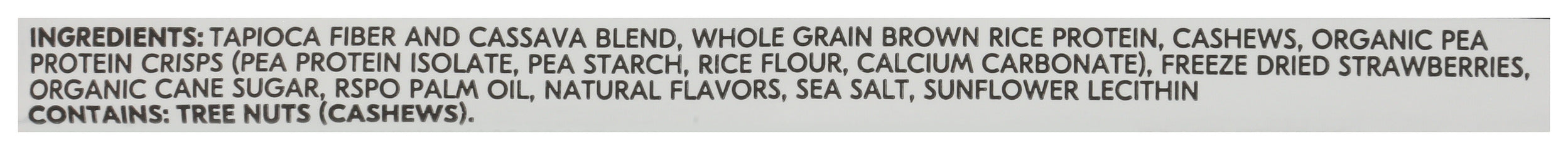 Strawberry Protein Bar, GF, 1.76 oz