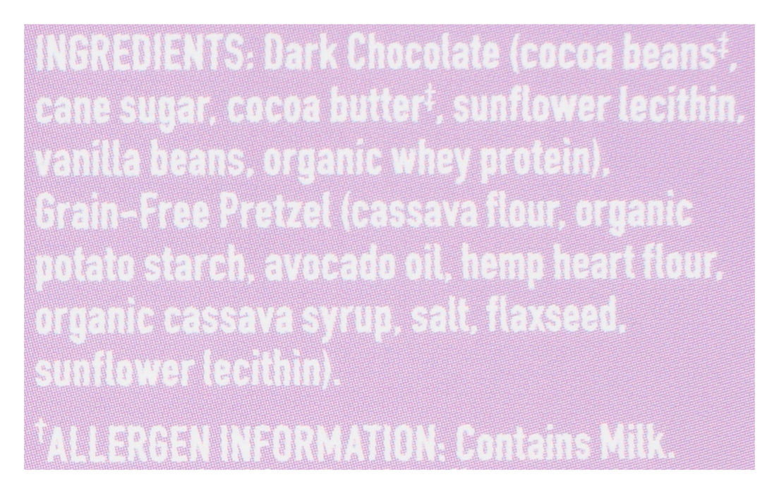 Dark Chocolate Covered Pretzels, GF, 3.5 oz