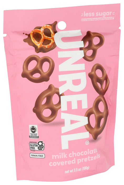 Milk Chocolate Covered Pretzels, 3.5 oz