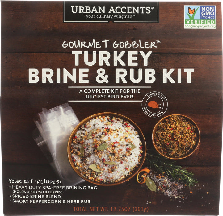 Turkey Brine & Rub Kit, 12.75 oz