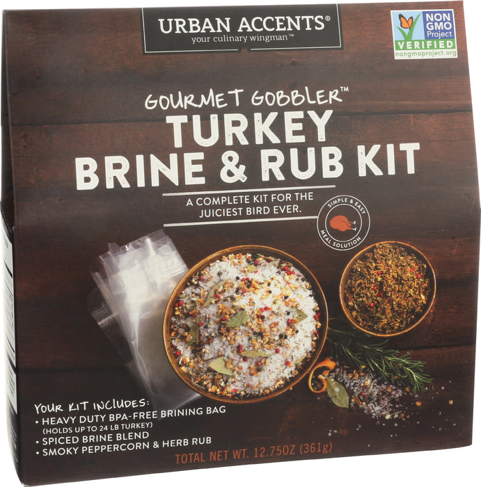 Turkey Brine & Rub Kit, 12.75 oz