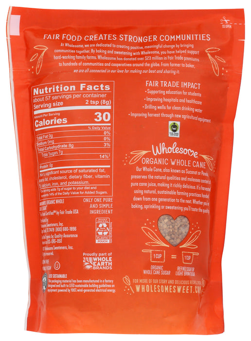 Sucanat Panela, Org FT, 16 oz