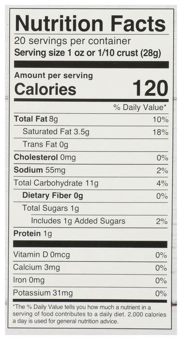 Pie and Pastry Dough, GF, 20 oz