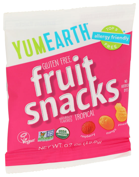 Tropical Fruit Snack, Org GF, 3.5 oz