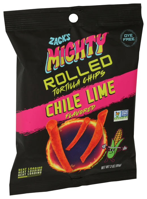 Chili Lime Rolled Tortilla Chips, 3 oz