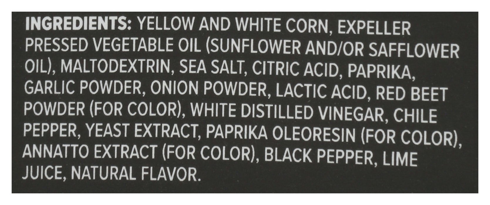 Chili Lime Rolled Tortilla Chips, 3 oz