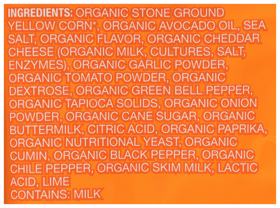 Nacho Tortilla Chips, Avocado Oil, Org, GF, 7.5 oz