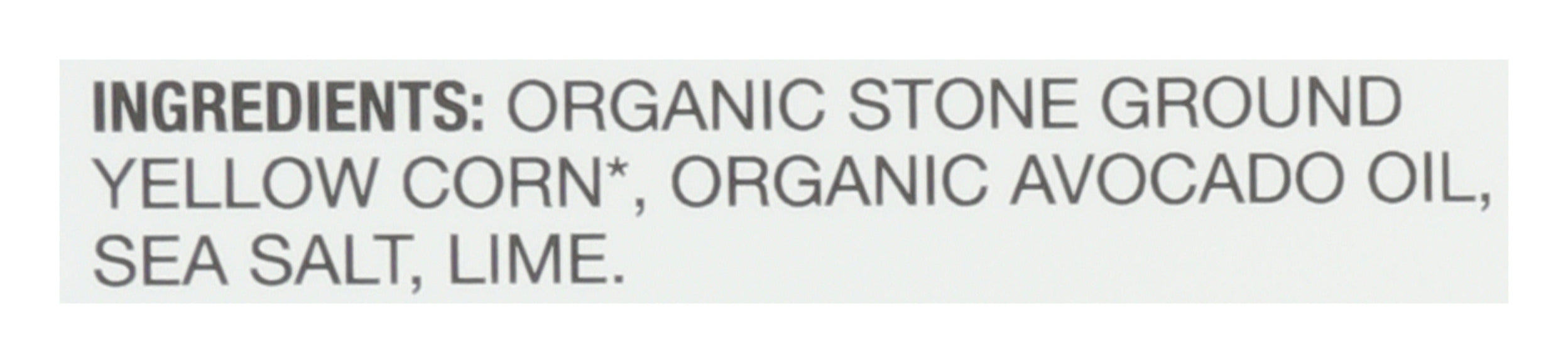 Sea Salt Tortilla Chips, Org, 7.5 oz