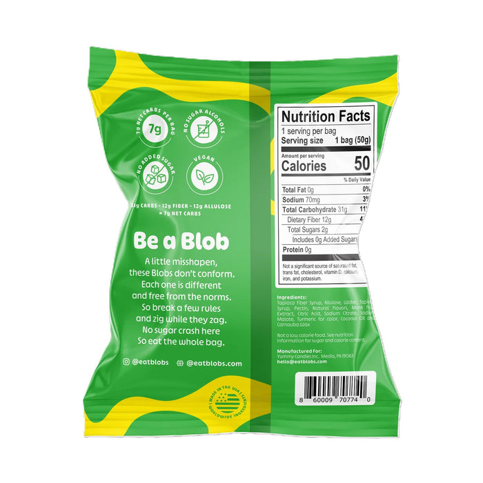 Passionfruit Pineapple Gummy Candy, 1.8 oz