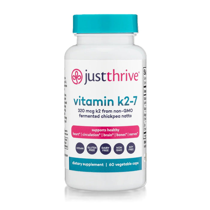 Vitamin K2-7 + Vitamin D3, 200mcg, 60 vcap