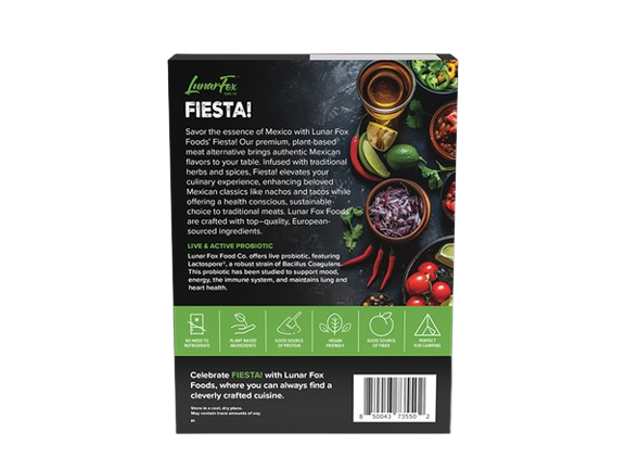 Fiesta! Mexican-Seasoned Meatless Crumbles, 5.3 oz