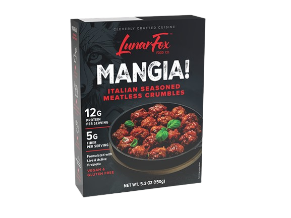 Mangia! Italian-Seasoned Meatless Crumbles, 5.3 oz