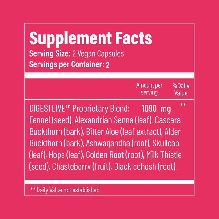 PMS - Harmonizing Female Digestion, 30 Cap