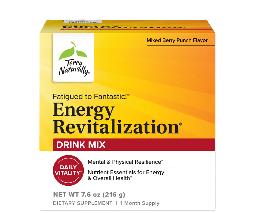 Energy Revitalization Drink Mix, Berry Punch, 30 serv/7.6 oz
