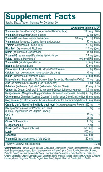 Daily Women's 50+ Multi-Vitamin, 120 tab