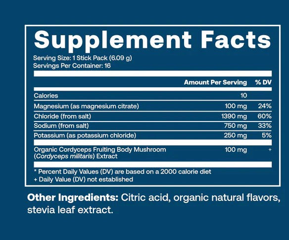 ElectroMag Electrolyte Powder, Grapefruit, 16 stick/16 serv