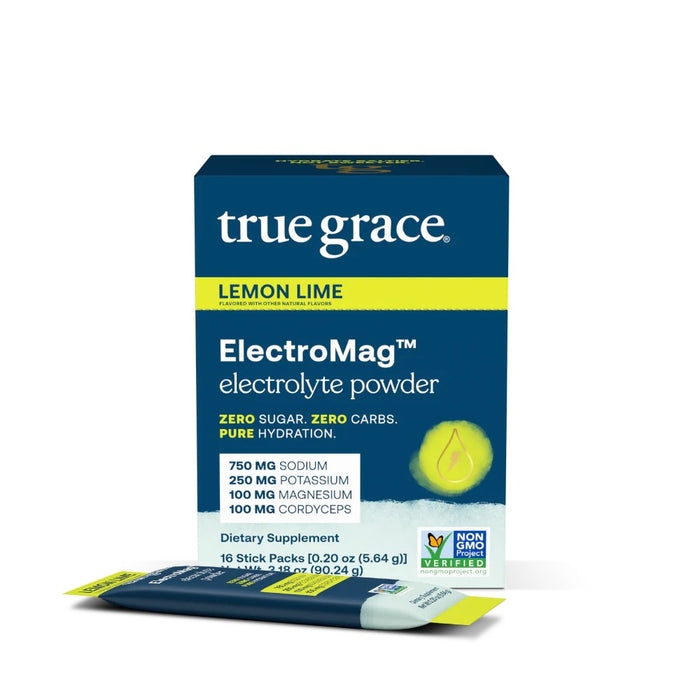 ElectroMag Electrolyte Powder, Lemon Lime, 16 stick/16 serv