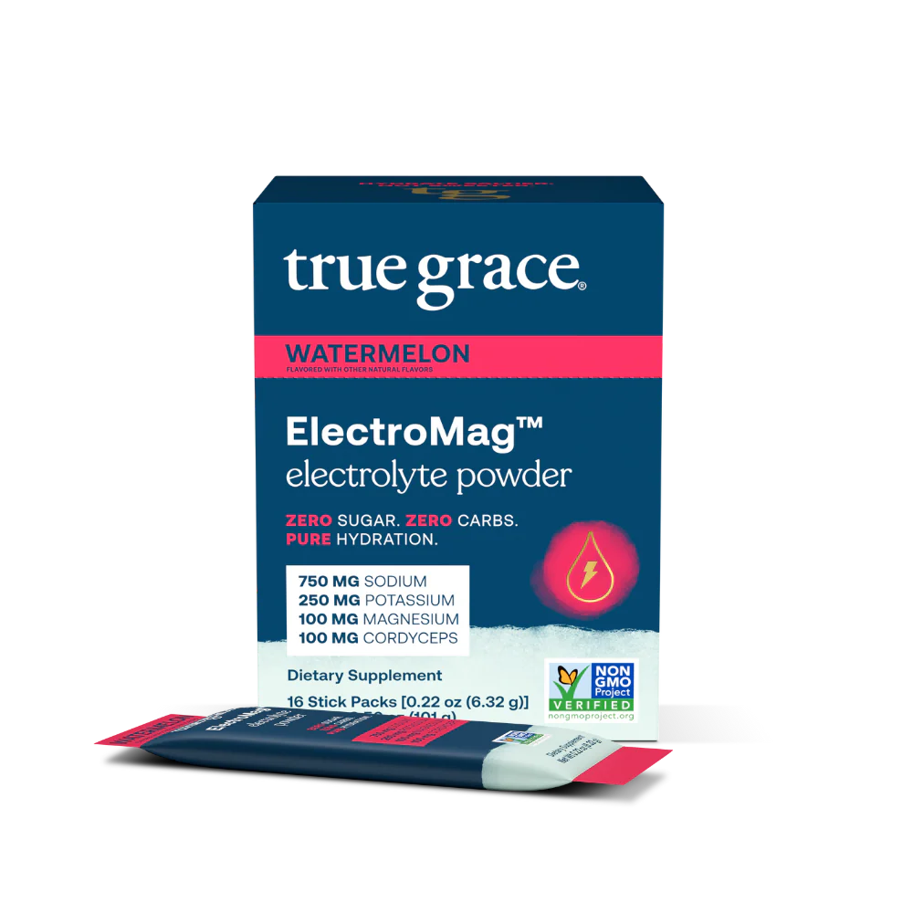 ElectroMag Electrolyte Powder, Watermelon, 16 stick/16 serv — Natures ...