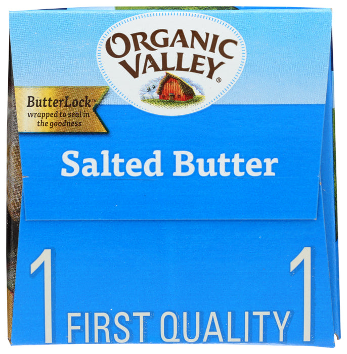 Salted Butter Sticks, Org, 16 oz