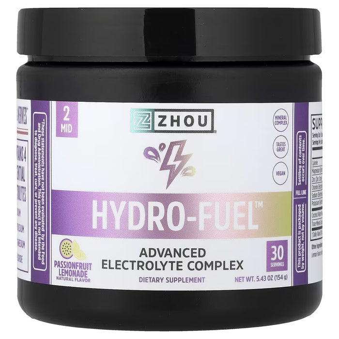 Hydro-Fuel Electrolyte Complex, Passionfruit Lemonade, 5.43 oz