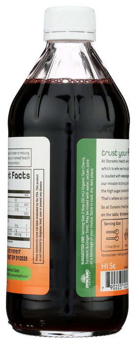 Tart Cherry Turmeric & Ginger Tonic, Glass Org, 16 fl oz