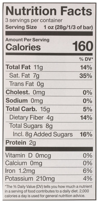 Tart Raspberry Dark Chocolate Bar 72%, 3 oz