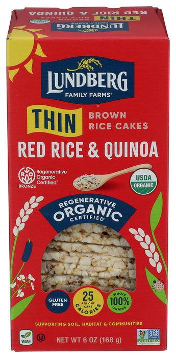 Thin Stackers, Red Rice & Quinoa, 6 oz