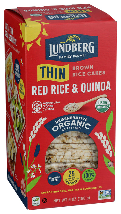 Thin Stackers, Red Rice & Quinoa, 6 oz