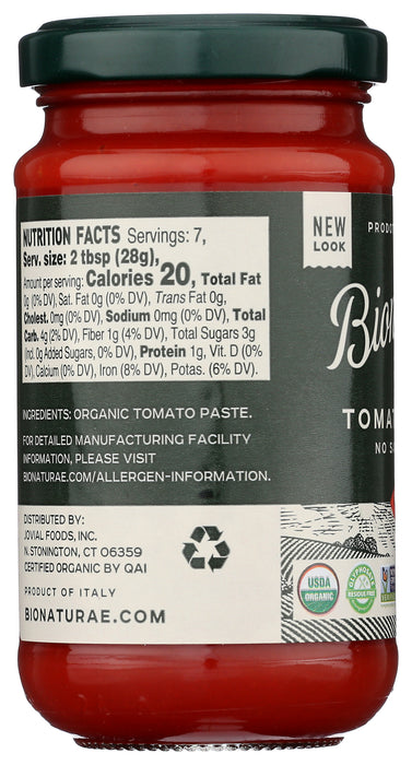 Tomato Paste, Org, 7 oz