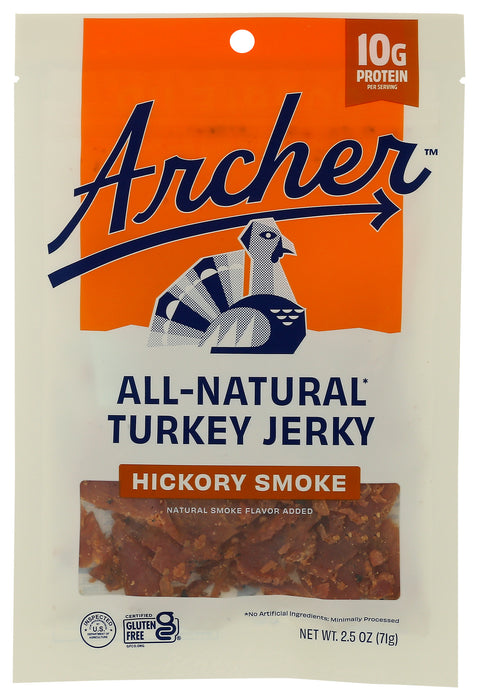 Turkey Jerky, Hickory Smoke, 2.5 oz