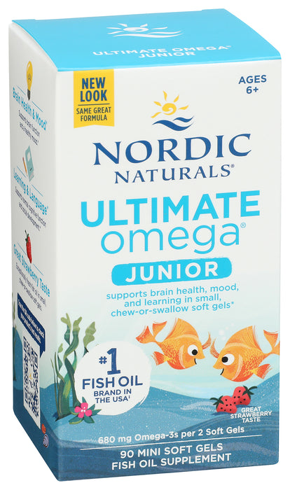 Ultimate Omega Junior, 680mg, 90sgel