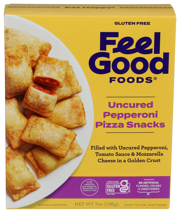 Uncured Pepperoni Pizza Snacks, GF, 7 oz