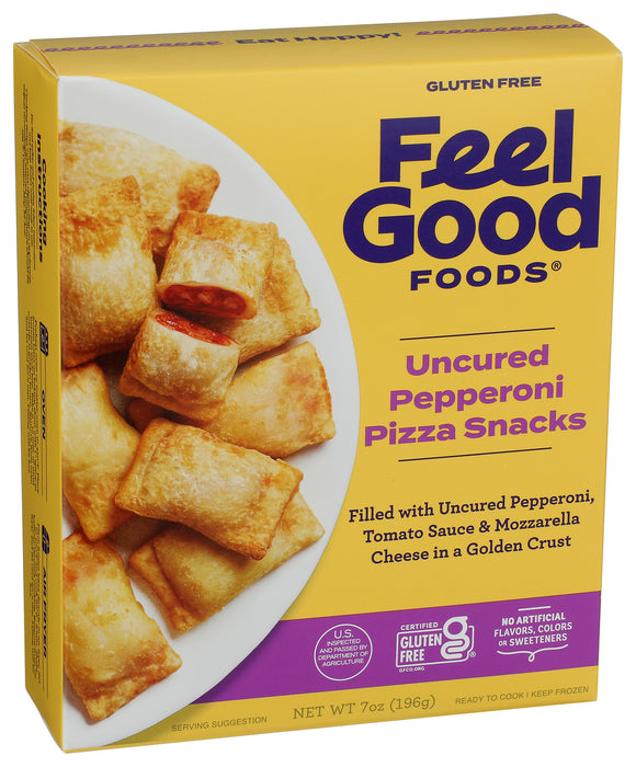 Uncured Pepperoni Pizza Snacks, GF, 7 oz