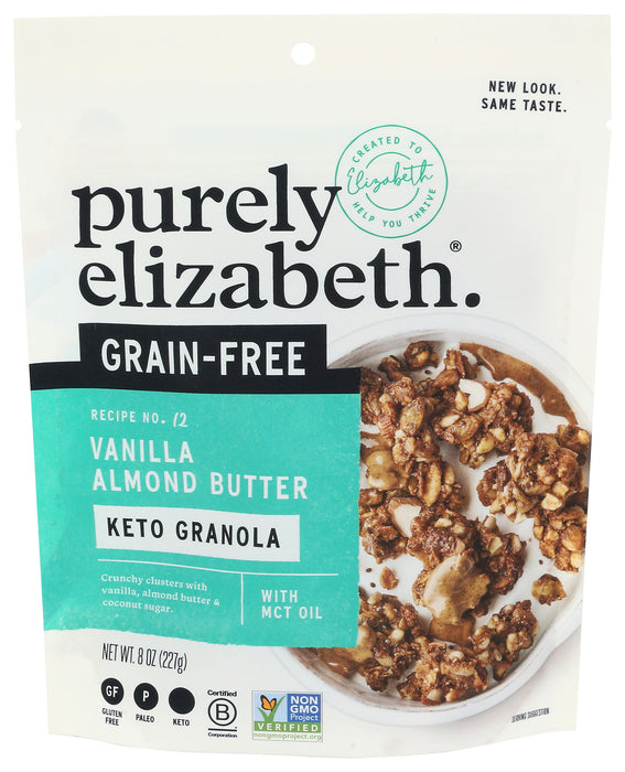 Vanilla Almond Butter MCT Granola Cluster, 8 oz