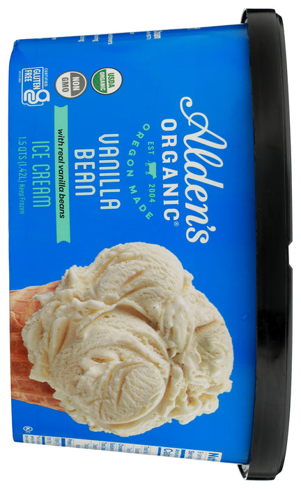 Vanilla Bean Ice Cream, Org, 48 floz