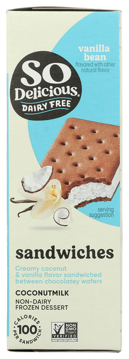 Vanilla Bean Sandwiches 8pk, Non Dairy, 18.4 floz