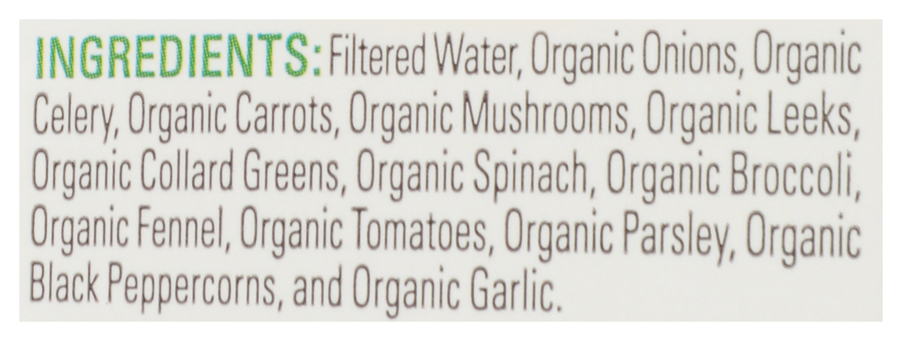 Vegetable Broth - No Salt Added, Org, 32 fl oz