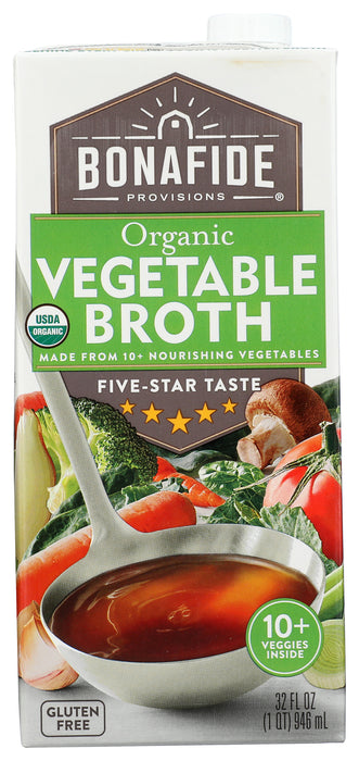 Vegetable Broth, Org, 32 fl oz