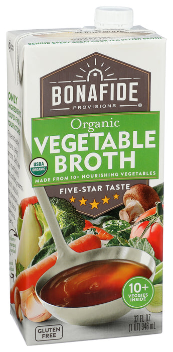 Vegetable Broth, Org, 32 fl oz