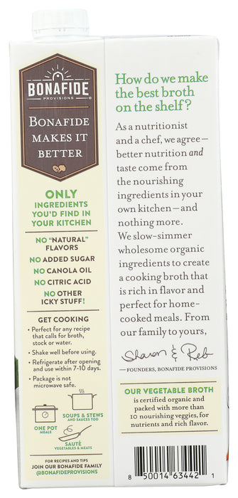 Vegetable Broth, Org, 32 fl oz