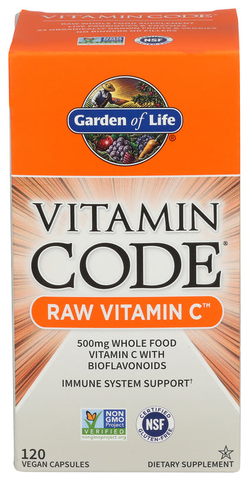 Vitamin Code Vitamin C, 120 cap