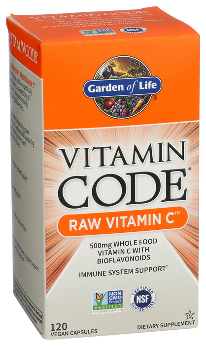 Vitamin Code Vitamin C, 120 cap