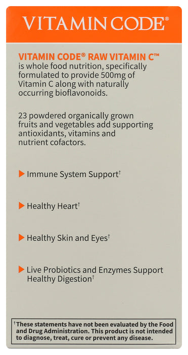 Vitamin Code Vitamin C, 120 cap